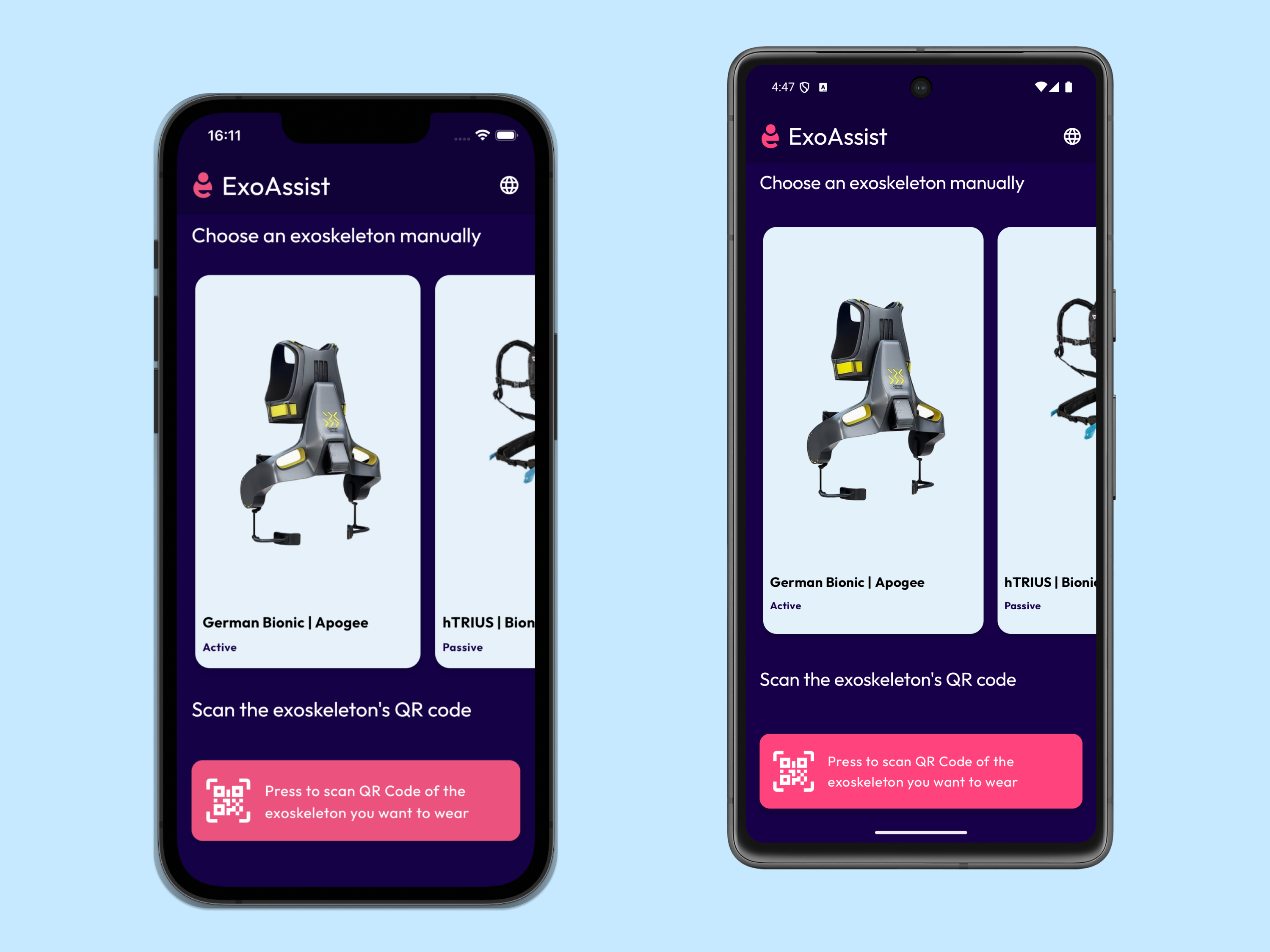ExoAssist Kotlin Multiplatform app
